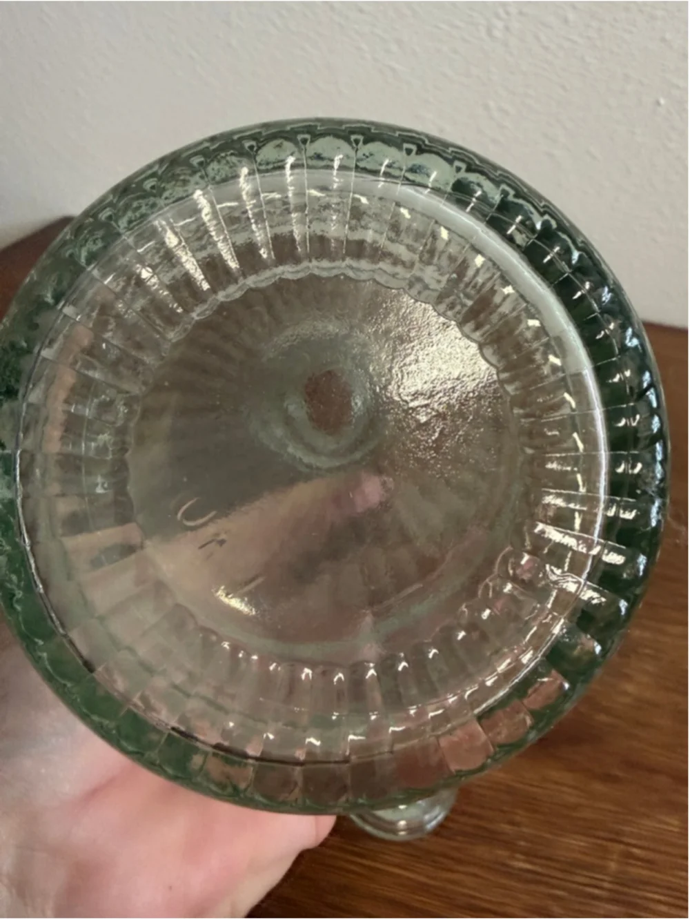 Unbranded vintage clear